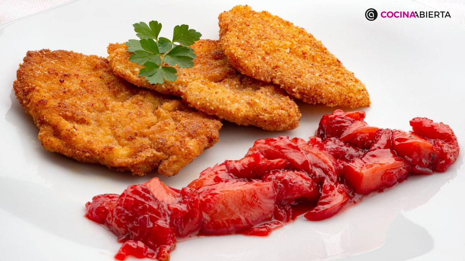 pollo crispy marinado con chutney de mango receta