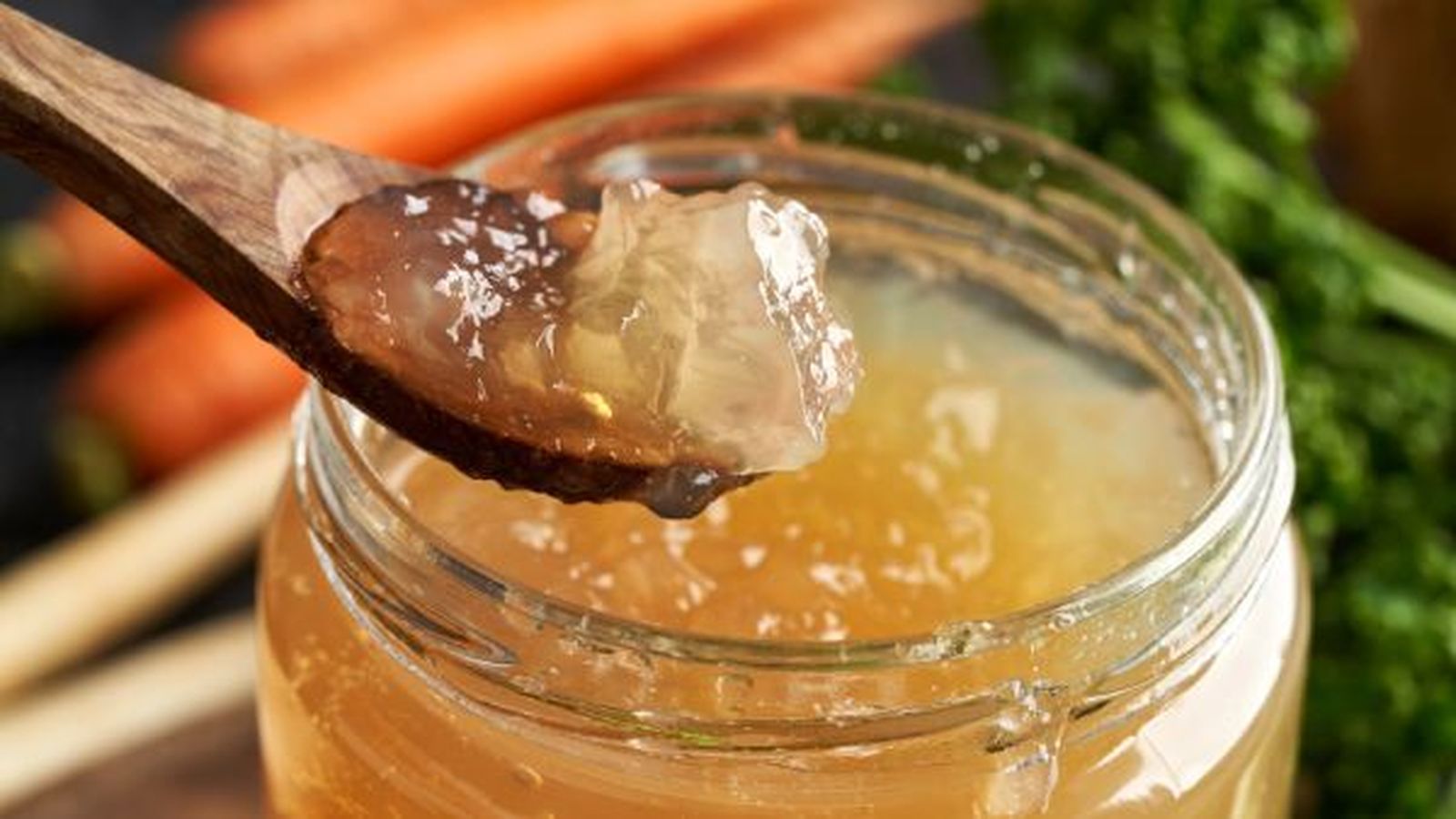 receta caldo de huesos gelatina