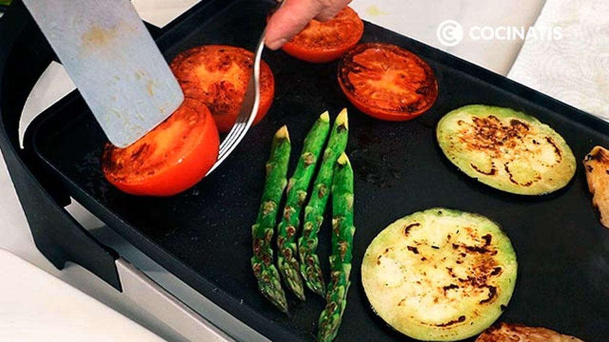 Receta de parrilla de verduras  paso 4