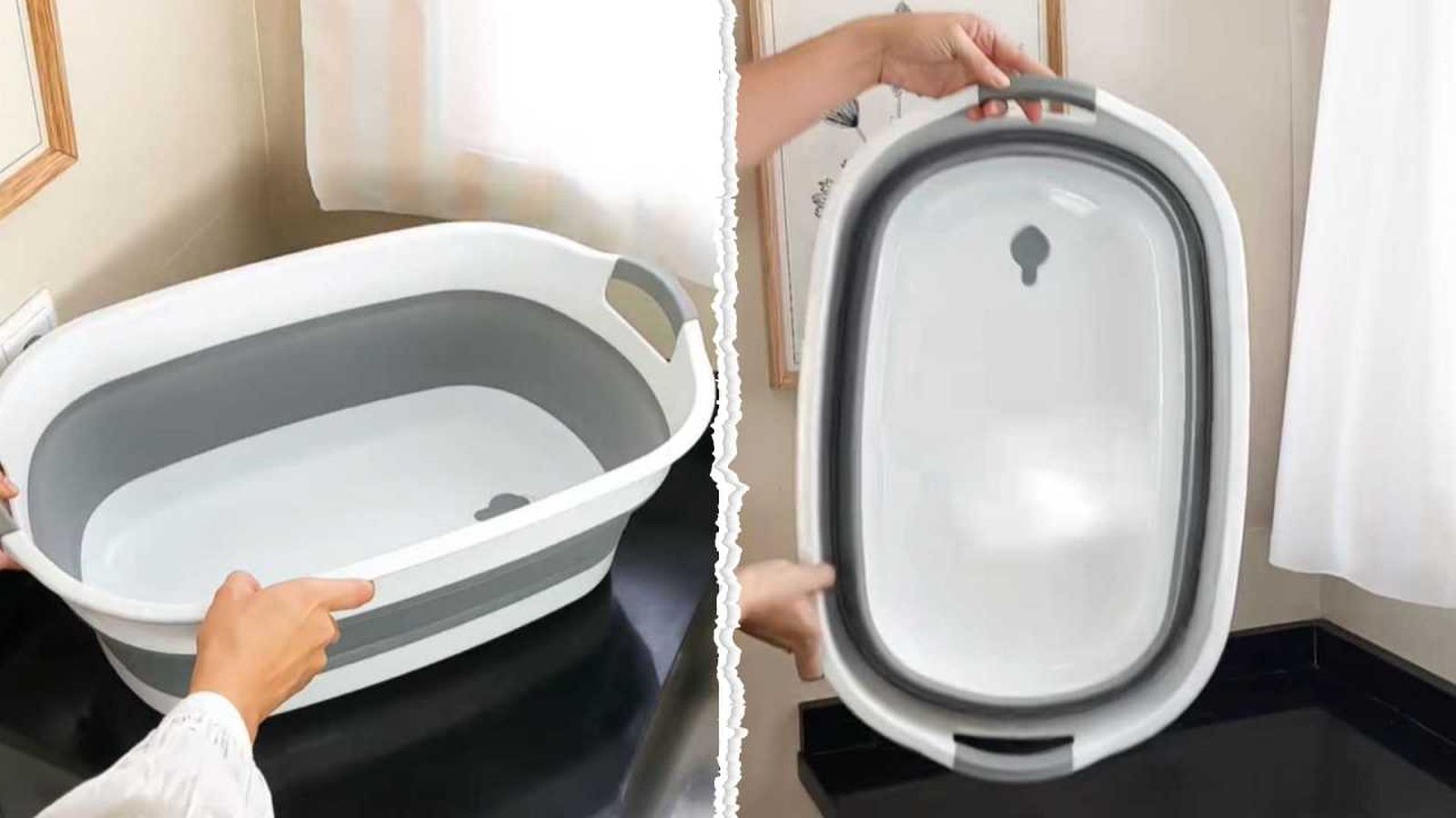 El cesto plegable que vale para todo.