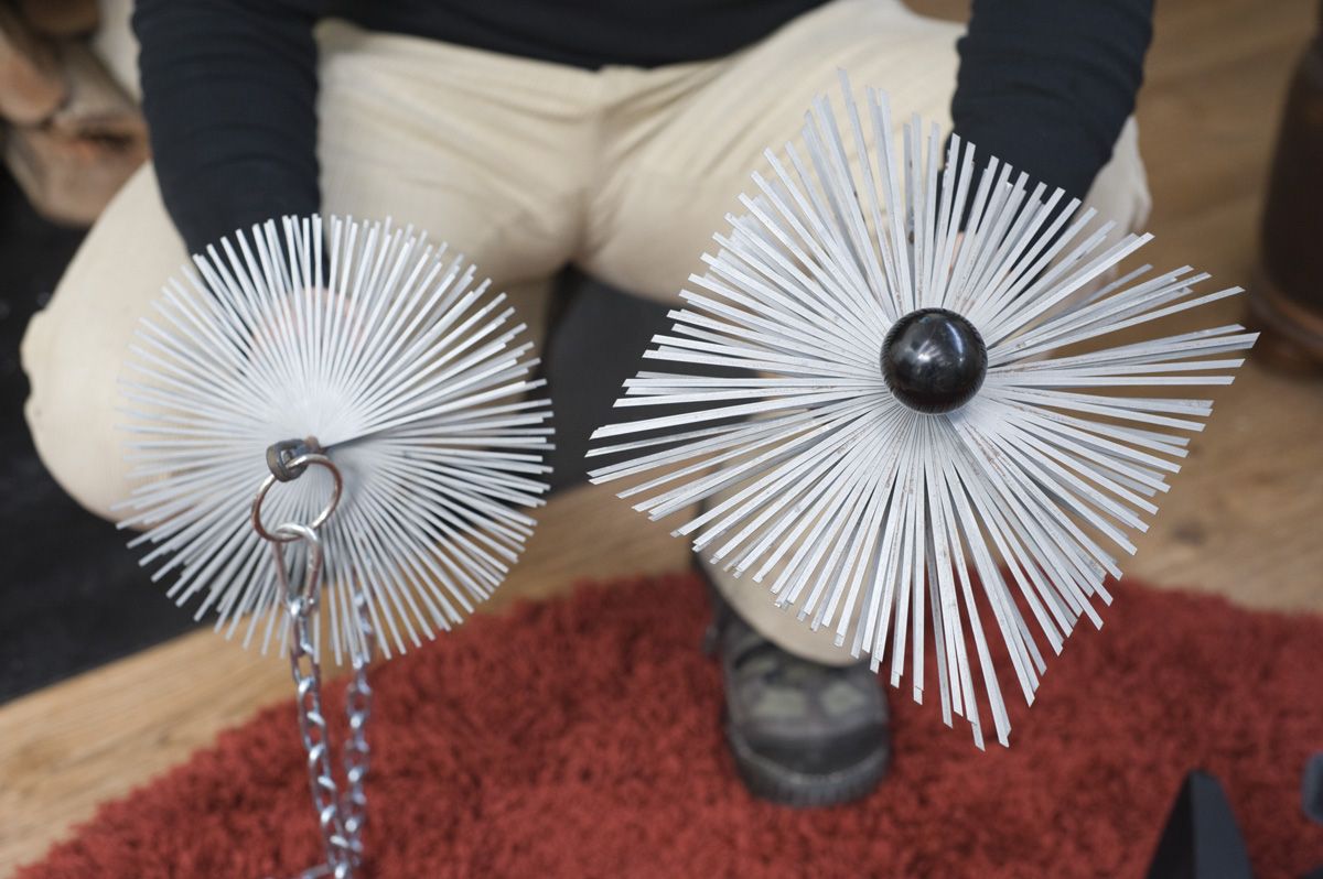 Mantenimiento de una chimenea paso 1