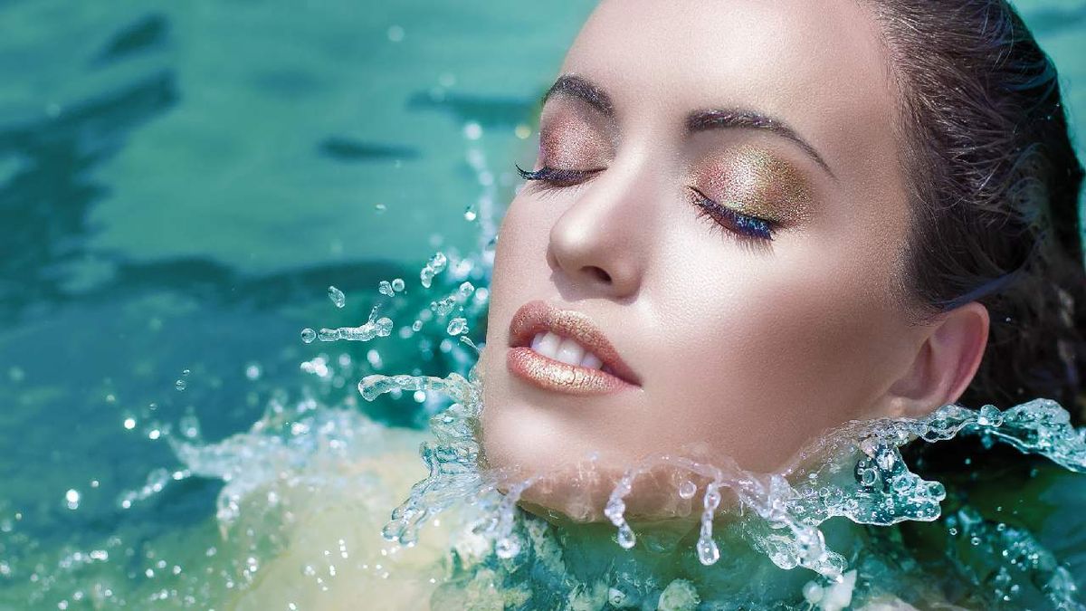 Maquillaje resistente al agua