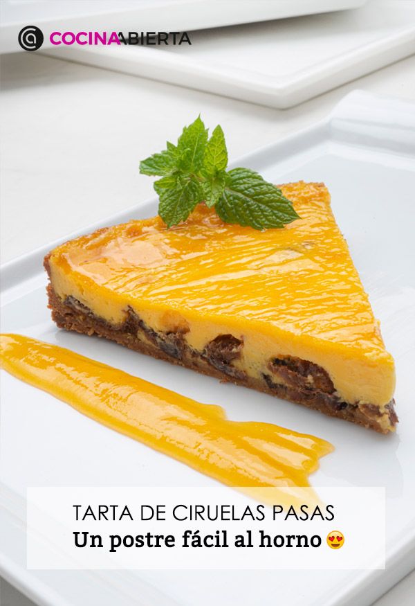 KARL66310320 receta de tarta de ciruelas pasas presentacion