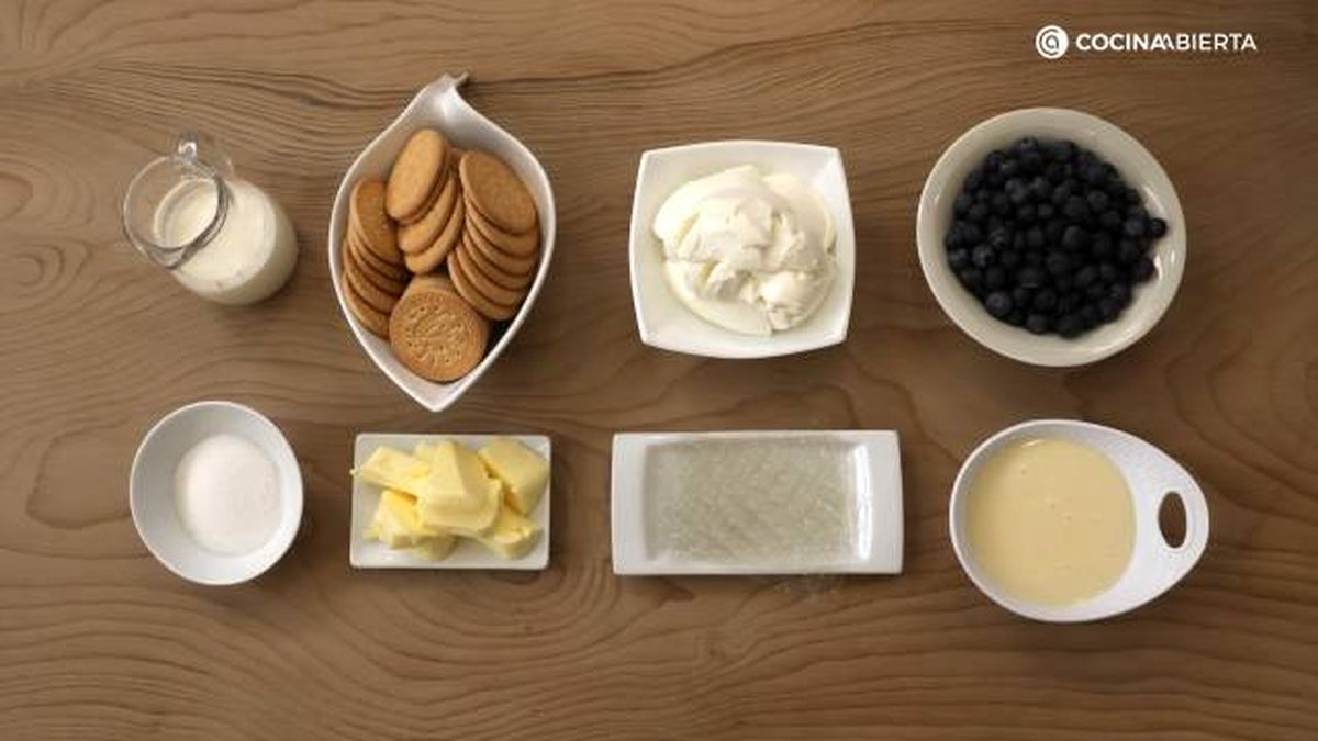 JATA Tarta queso arandanos ingredientes