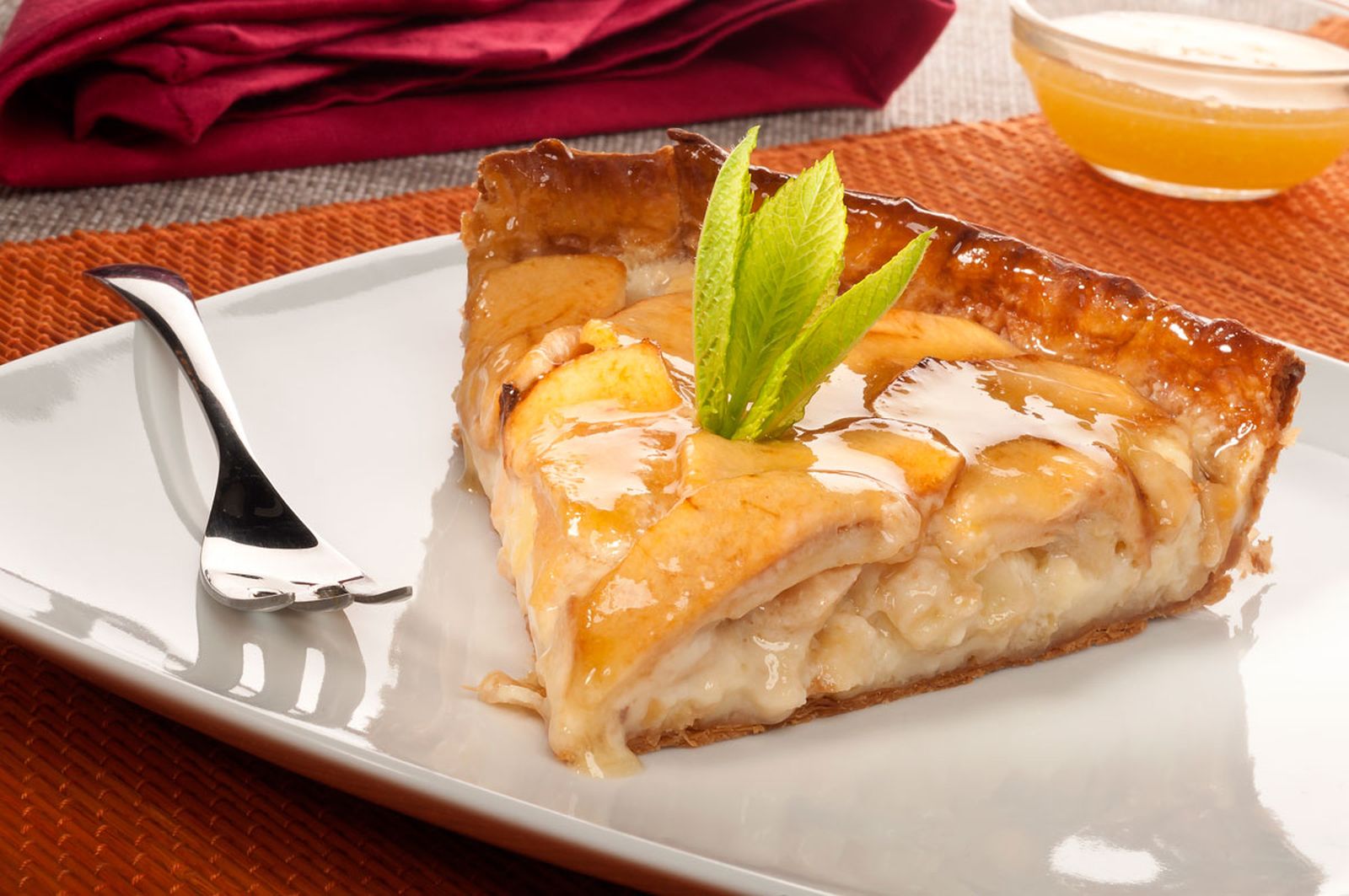 Tarta de hojaldre de manzana xl