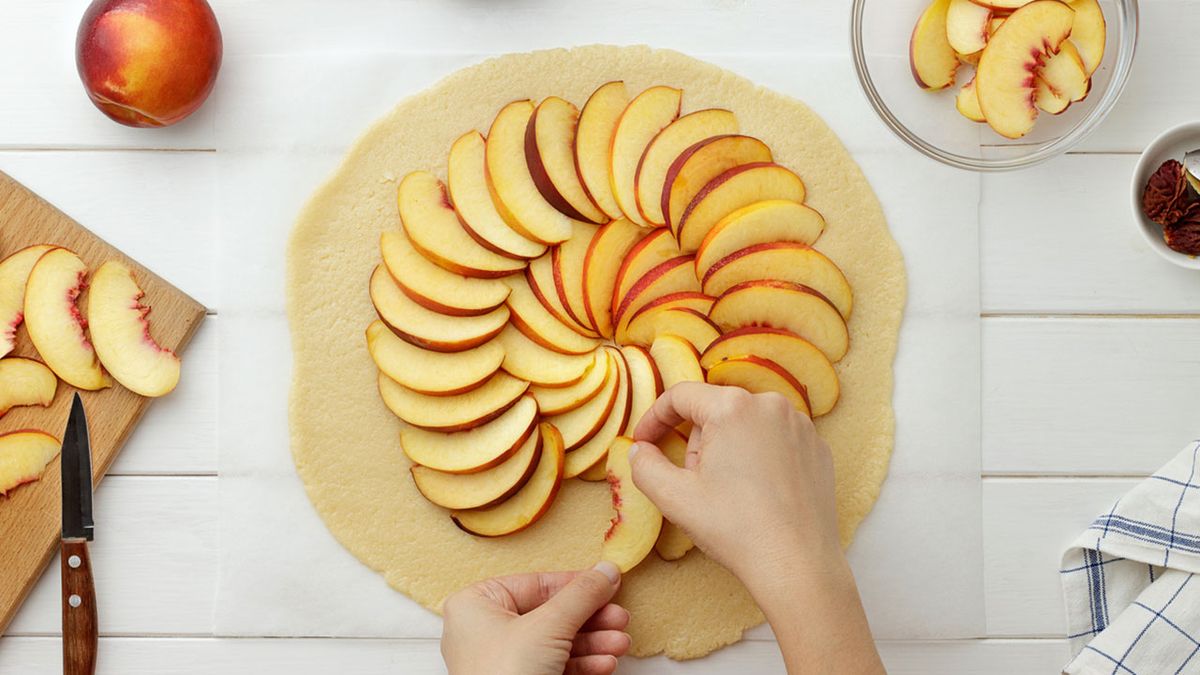 tarta de nectarinas paso 6