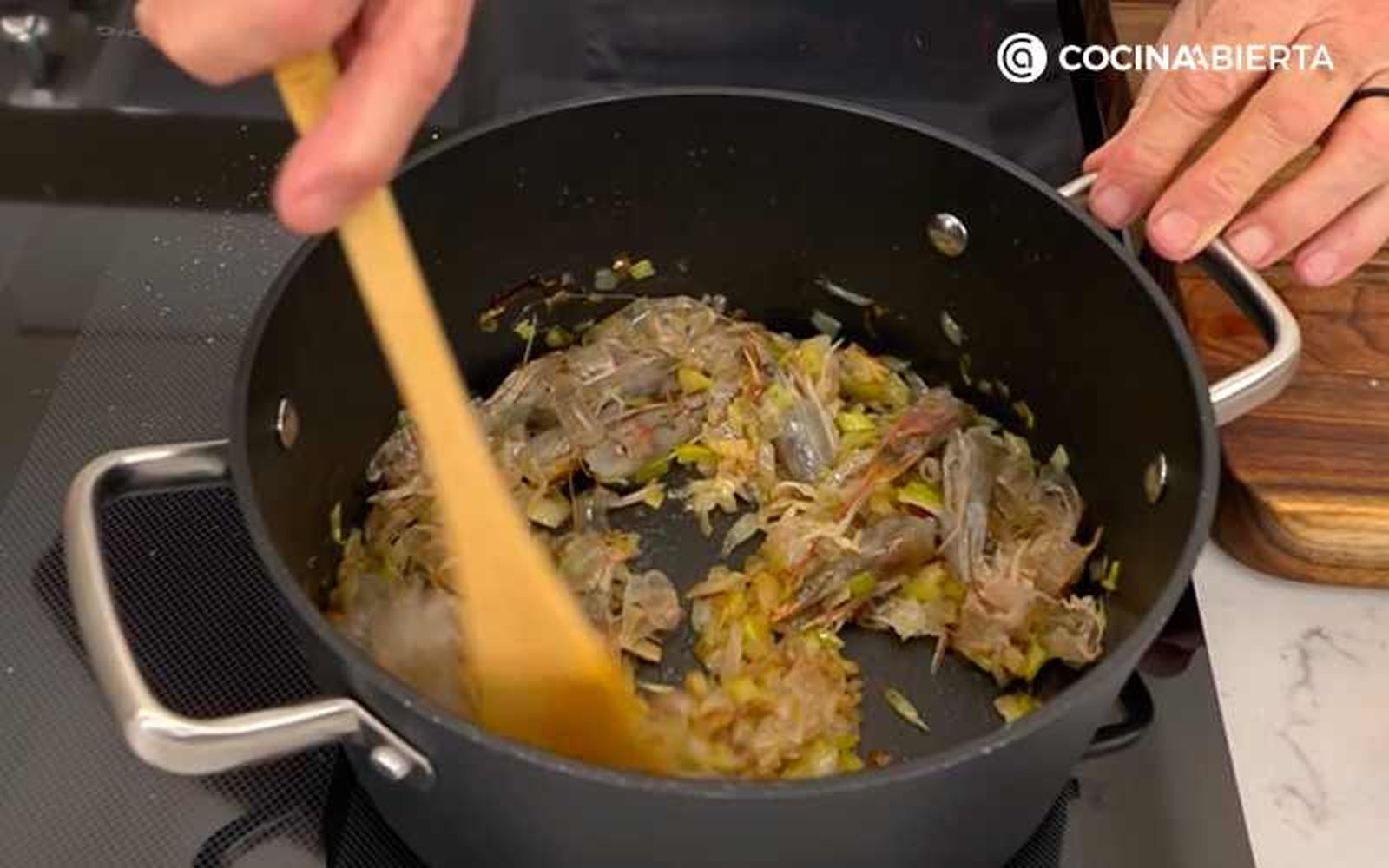 Cocina durante 3-4 minutos