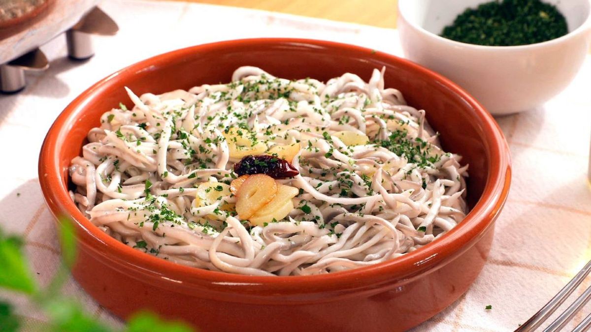 Gulas al ajillo
