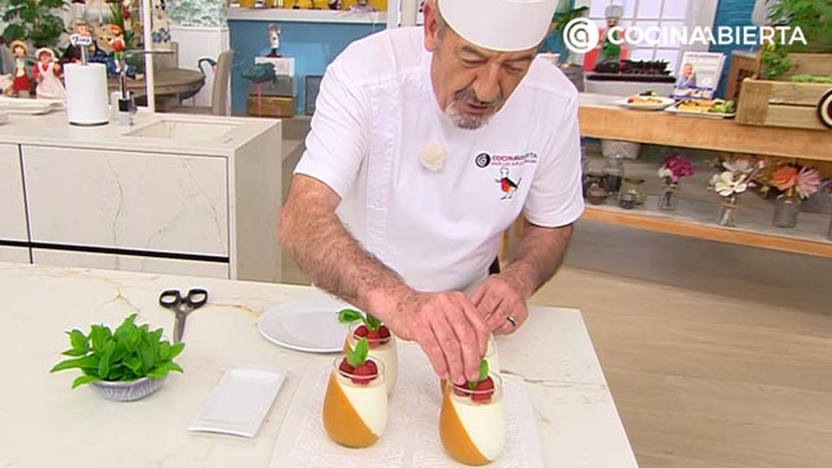 panna cotta de albaricoque receta facil karlos arguinano karl67730321 paso6