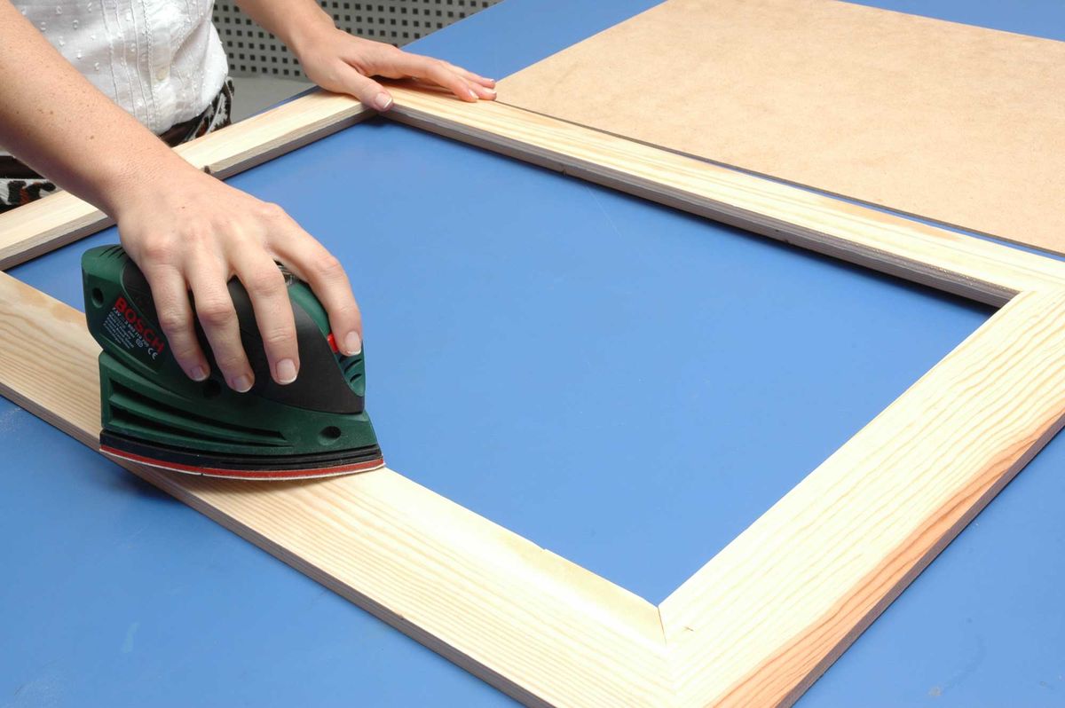 Panel de corcho paso 1