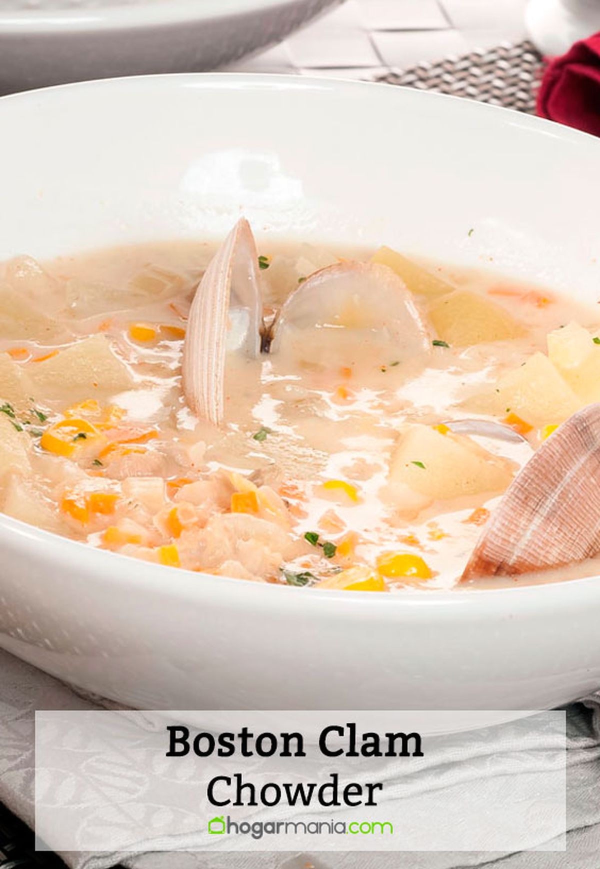 boston clam chowder pin