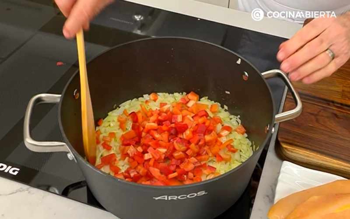 Rehoga las hortalizas