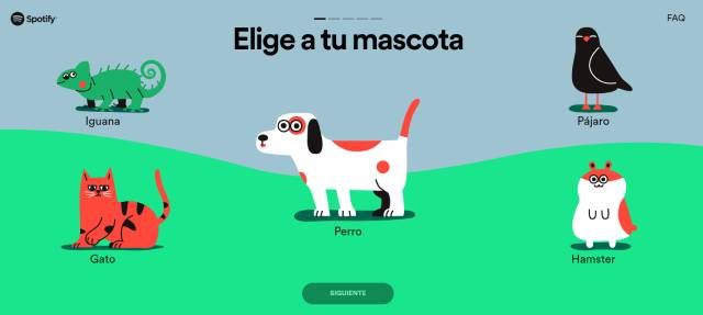 Spotify Pets playlists personalizadas segu tipo mascota y personalidad