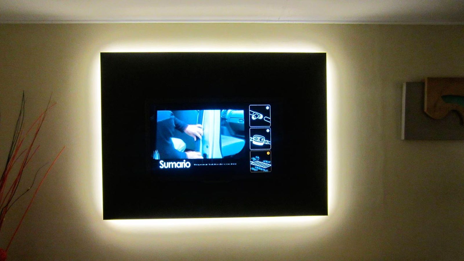 Pantalla retroiluminada