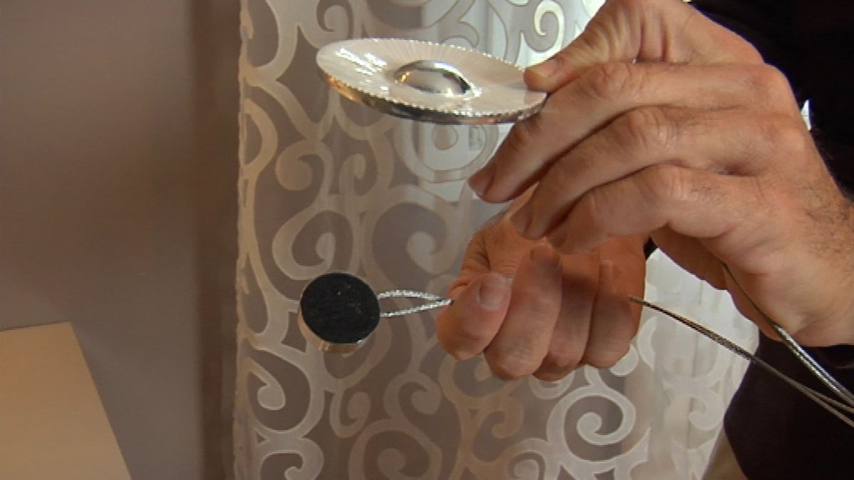 Colocación de alzapaños paso 1