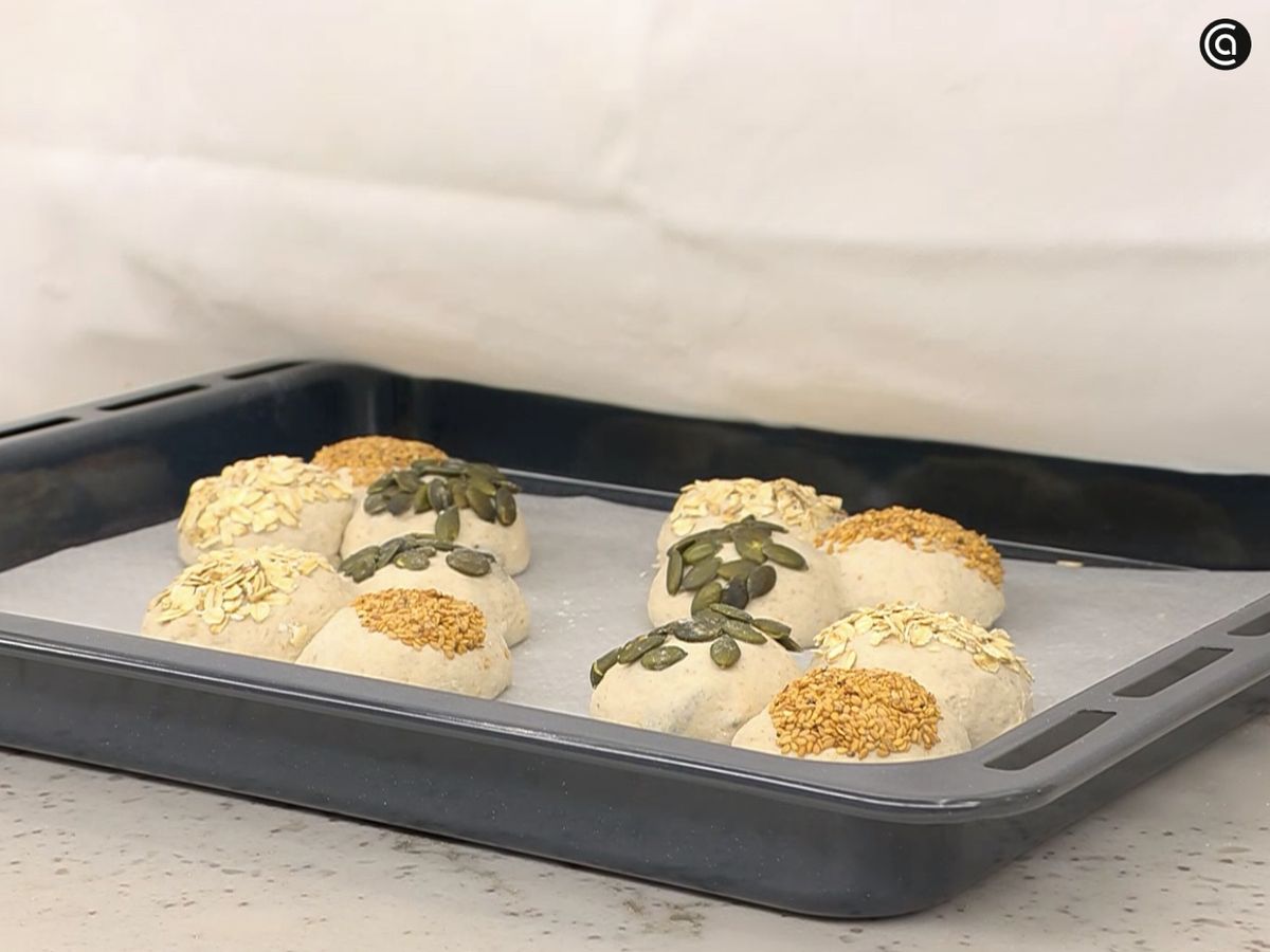 Pan tres semillas - paso 4