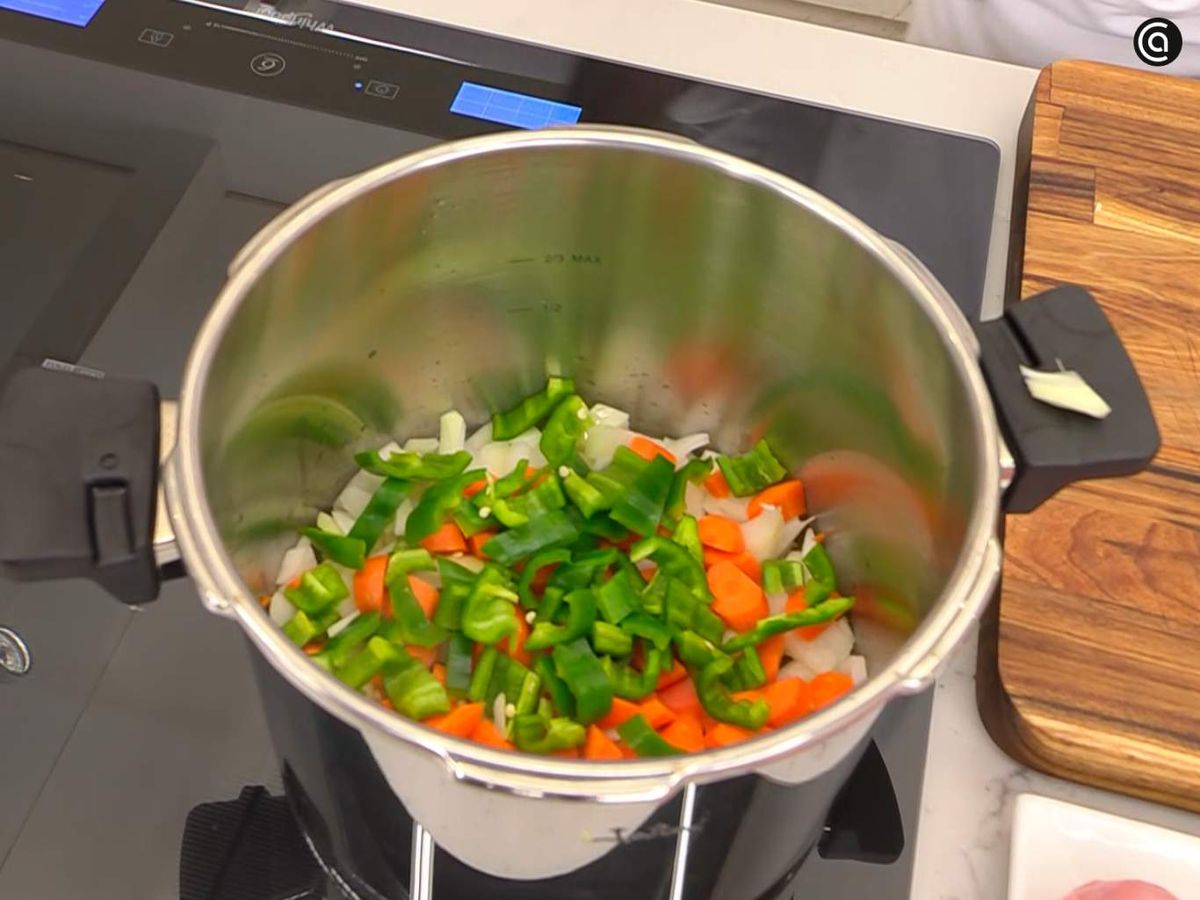 Rehoga las hortalizas