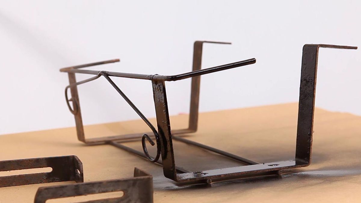 Como renovar el soporte para la jardinera paso 3