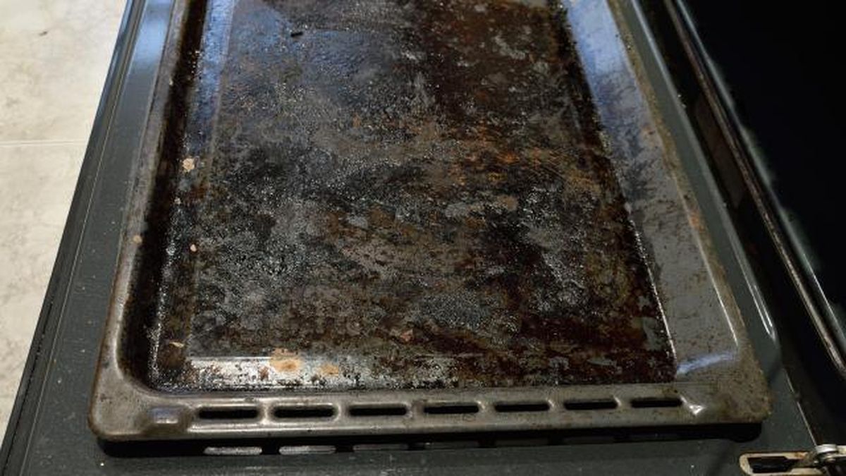como limpiar bandeja horno trucos caseros