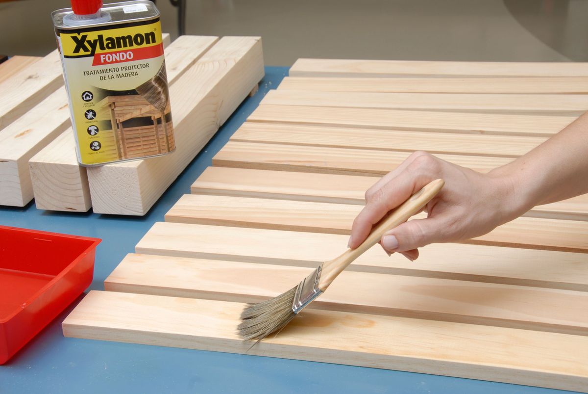 Restaurar banco y cubrejardineras paso 10