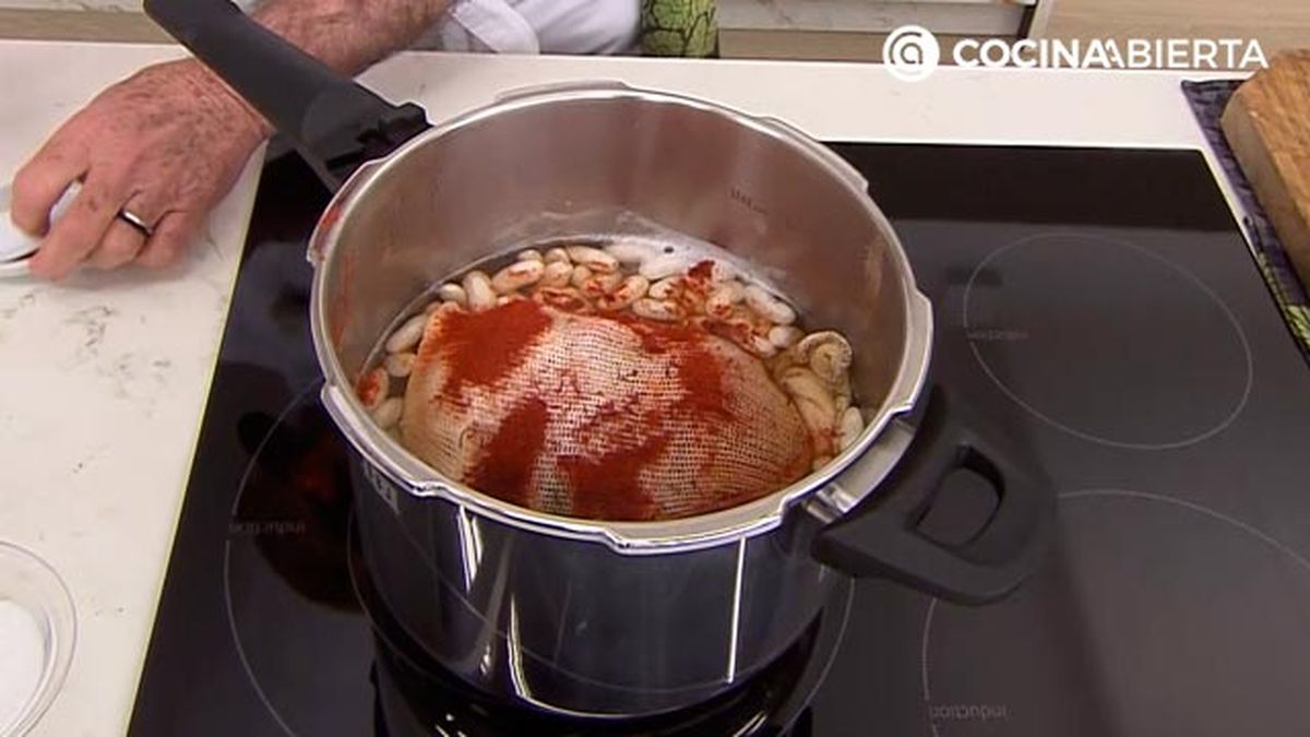 faces con morcilla y chorizo receta karlos arguinano karl67460321 paso2