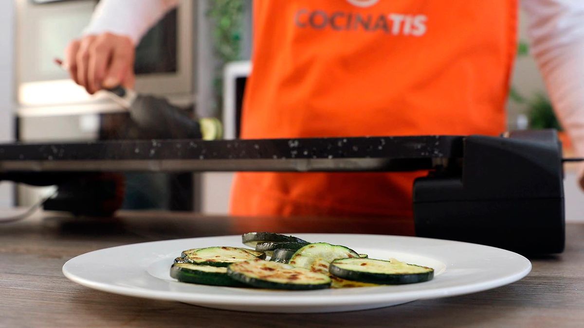 Receta de entrecot a la plancha con rösti de patata y calabacín  paso 5