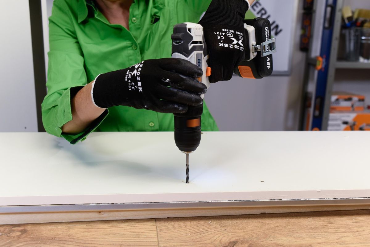 Renovar un armario blanco paso 15