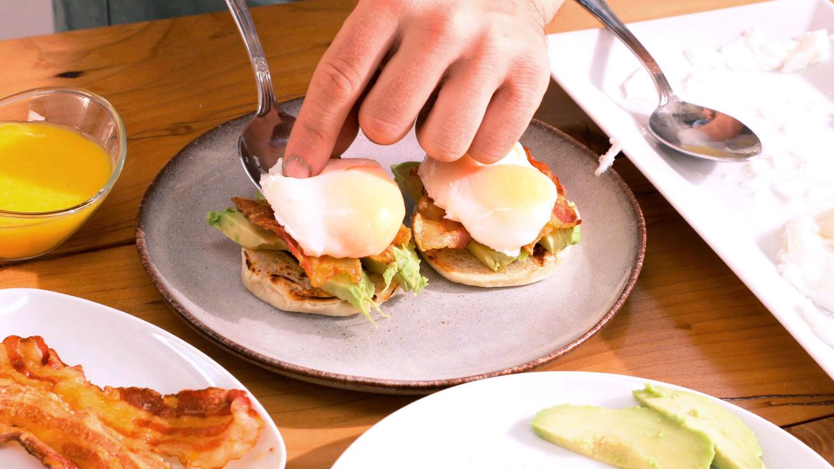 Huevos Benedict   Paso 5