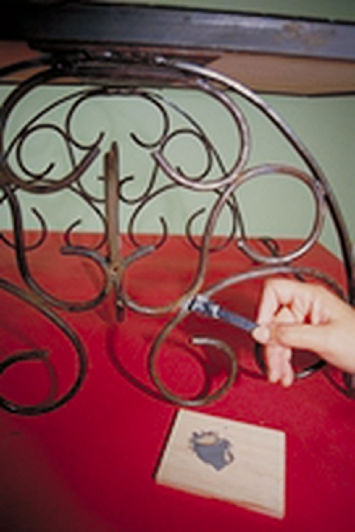 paso 1   mantenimiento mesa hierro