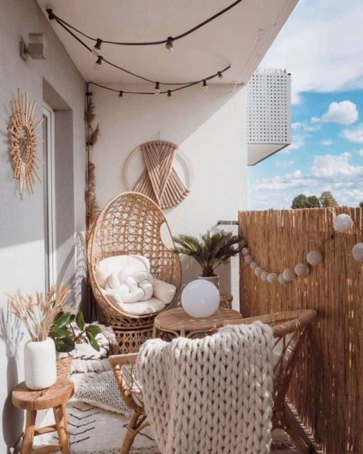 9 balcones elementos naturales pinterest