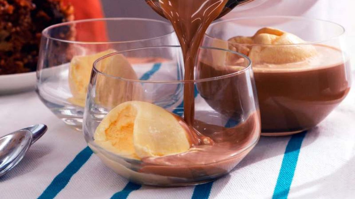 Batido de café y caramelo   Paso 3