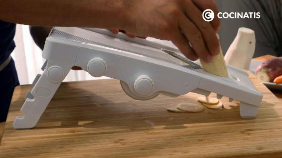 Chips vegetales   Paso 1