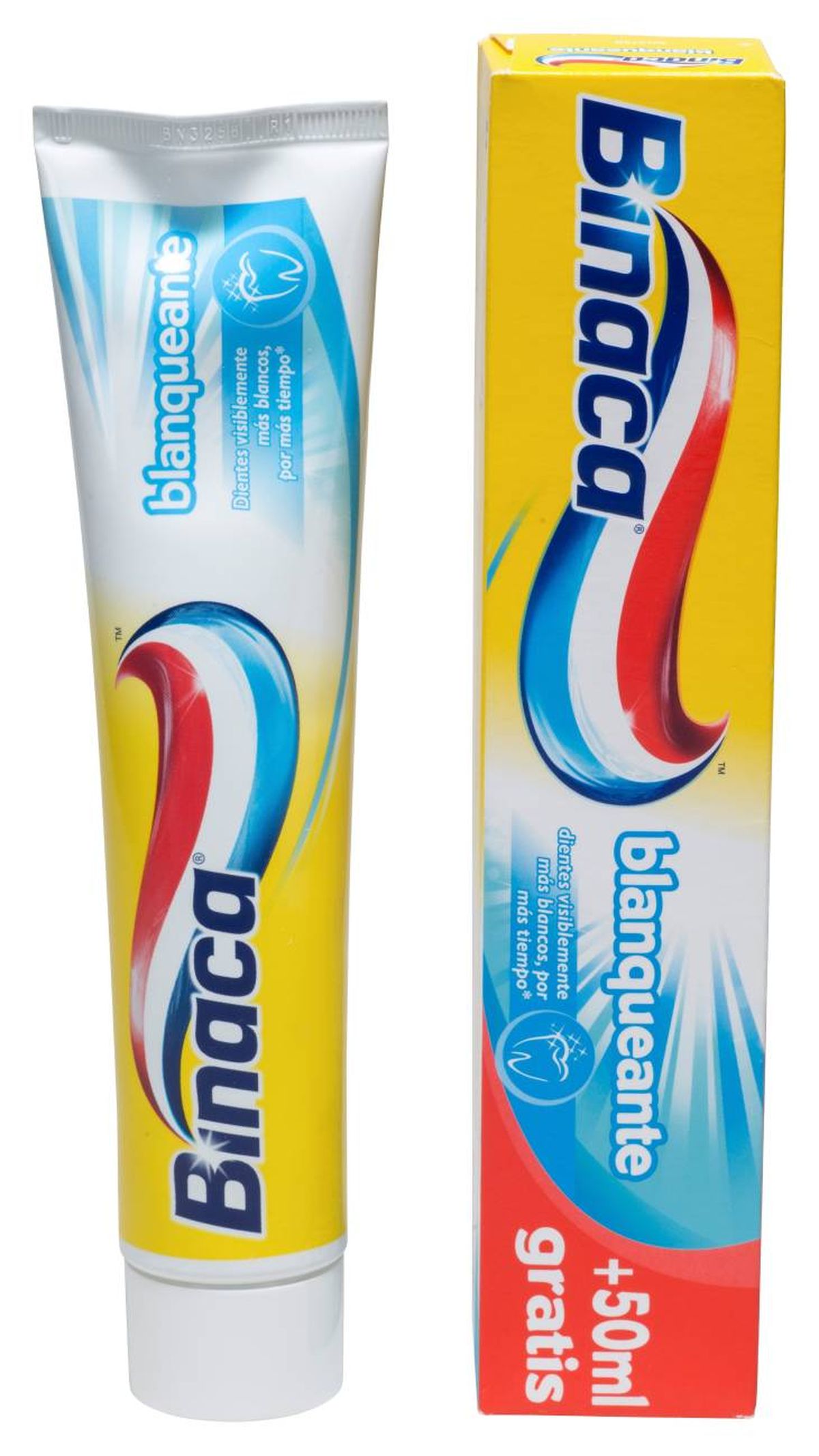 pasta dientes blanqueadora binaca