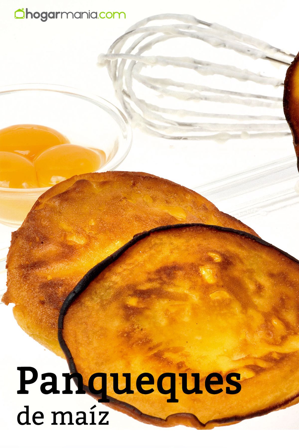 panqueques maíz receta