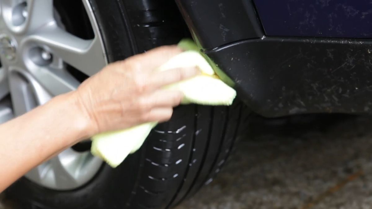 5 como limpiar llantas coche volgrass paso 4