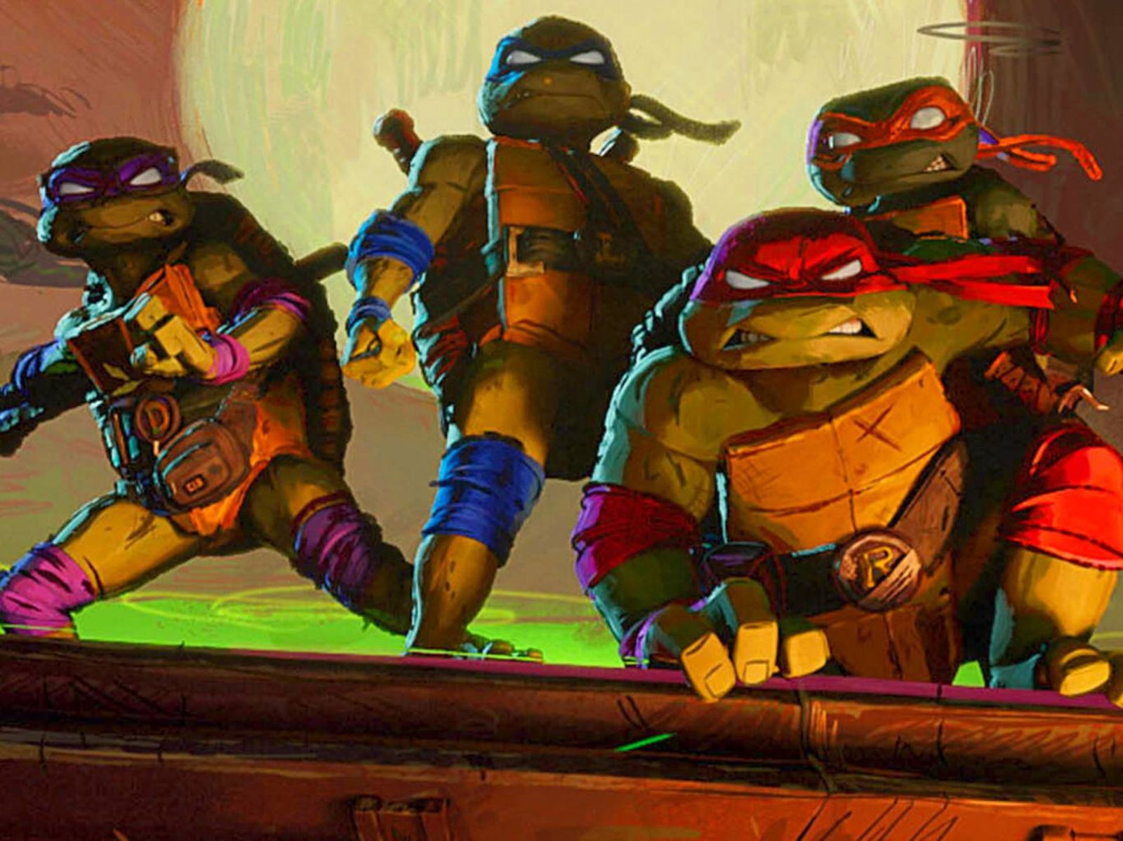 Película Tortugas ninja: Caos mutante.