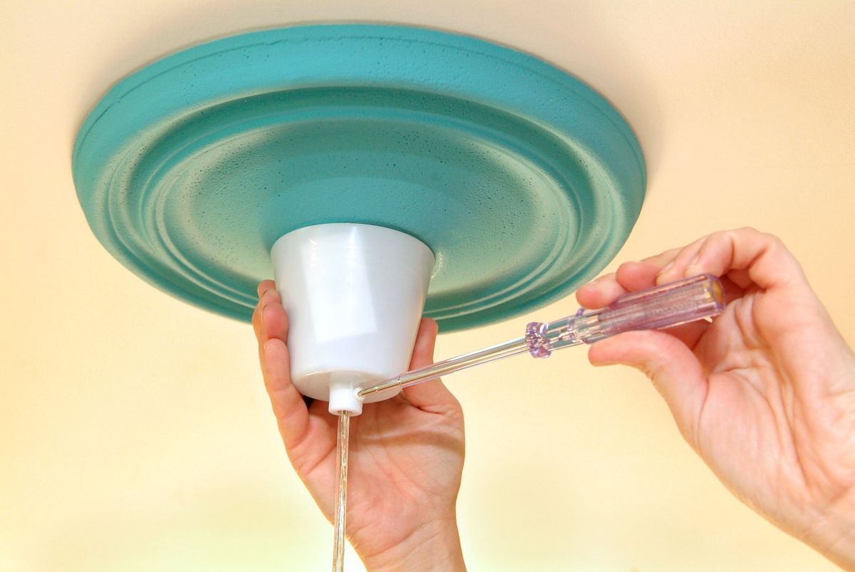 Colocación de plafón en techo paso 7