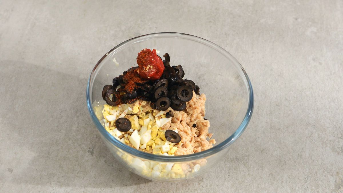 Rollitos de atún   Paso 1