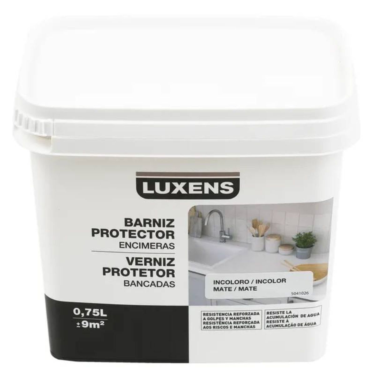 Barniz protector para encimera LUXENS.