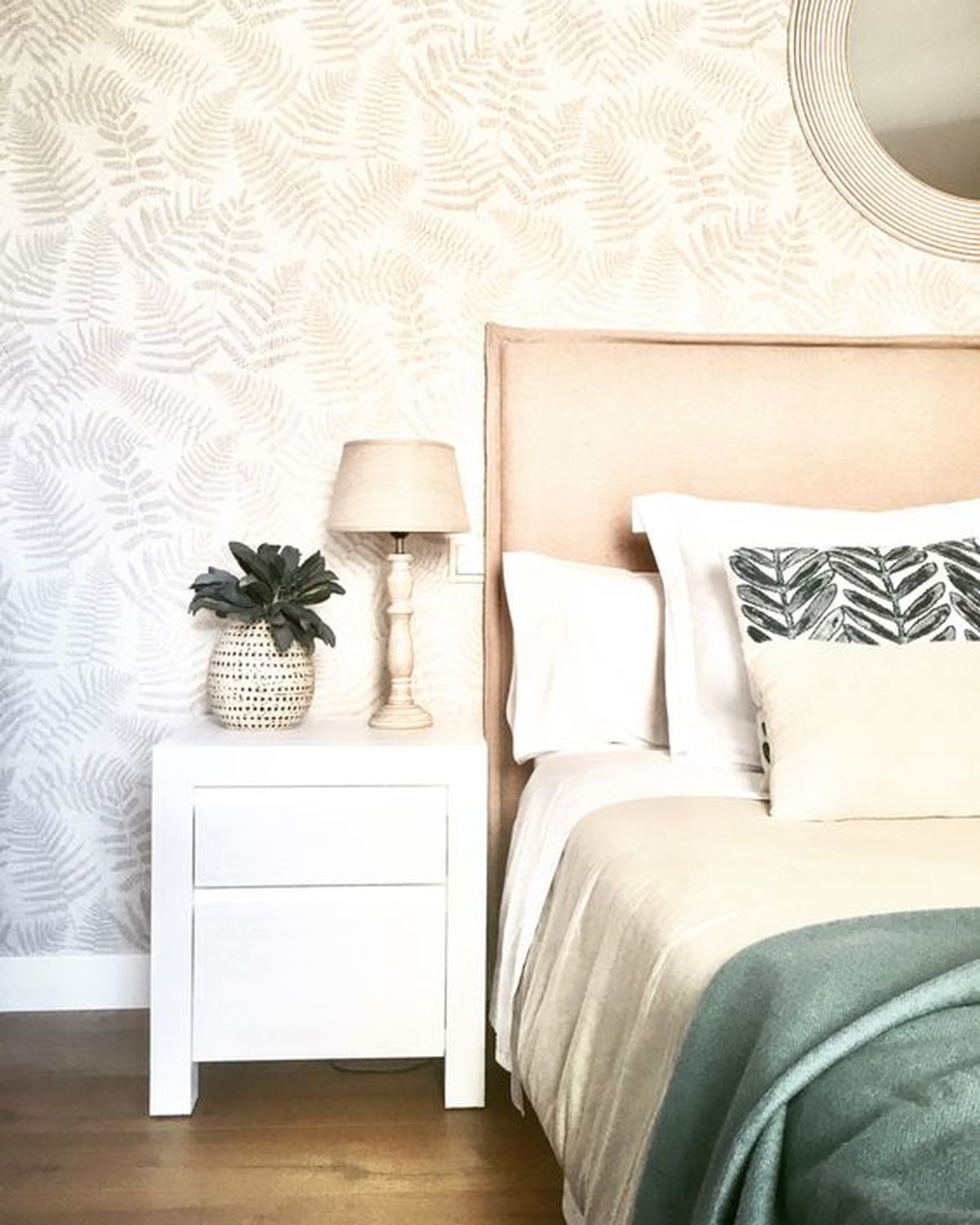 dormitorio papel pintado pinterest  Begoña López