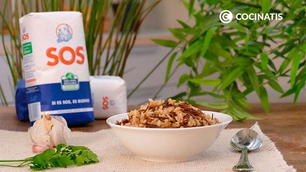 Receta de arroz con fideos, acompañamiento de carnes y pescados  paso 5