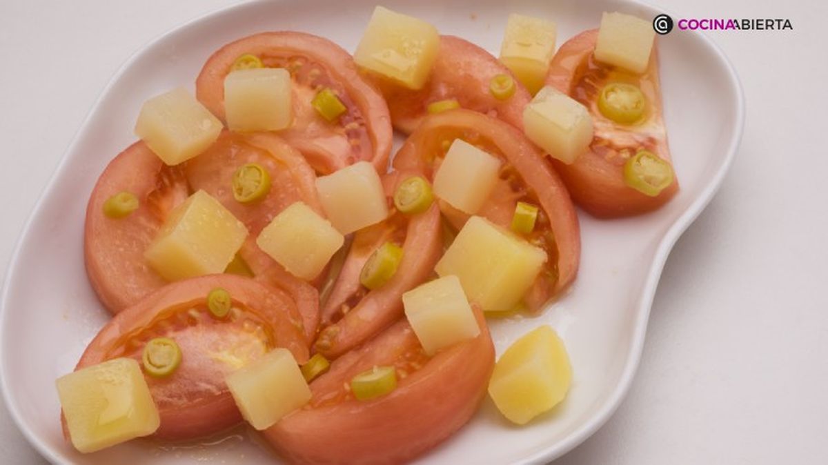 Ensalada de tomate y patata
