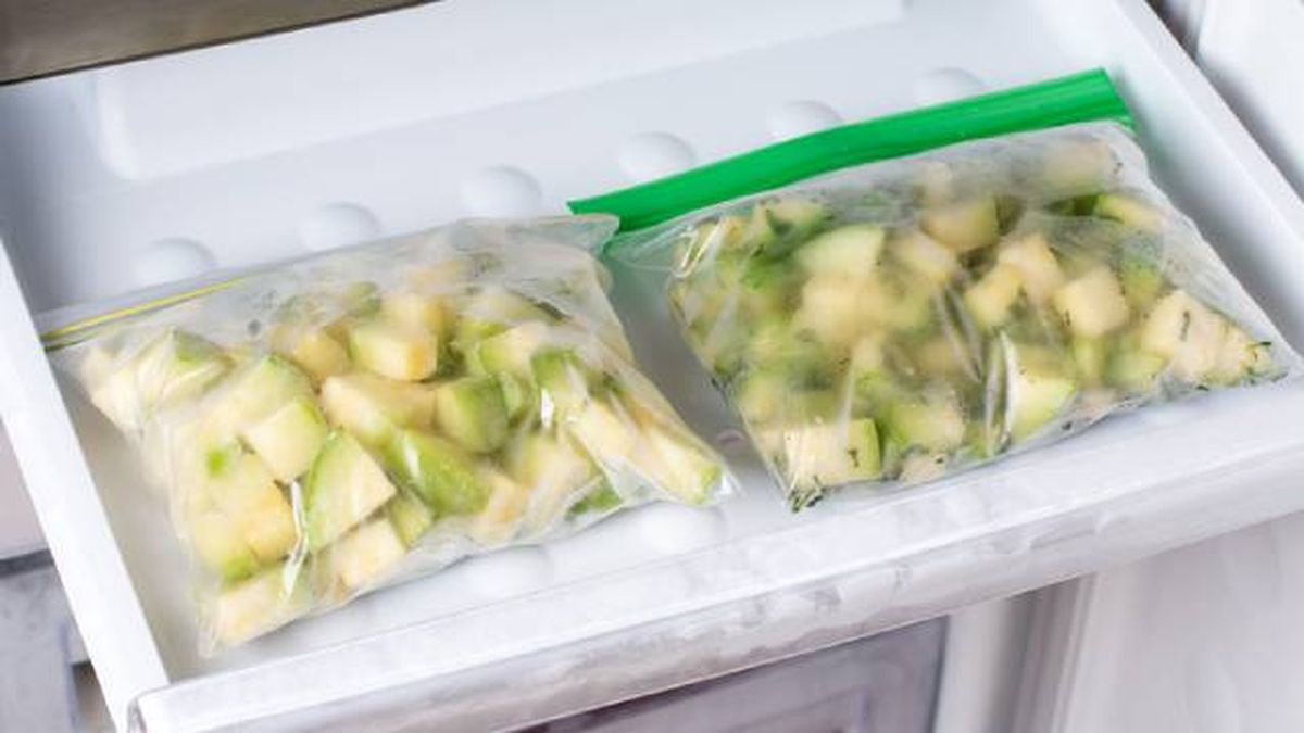 calabacin congelador
