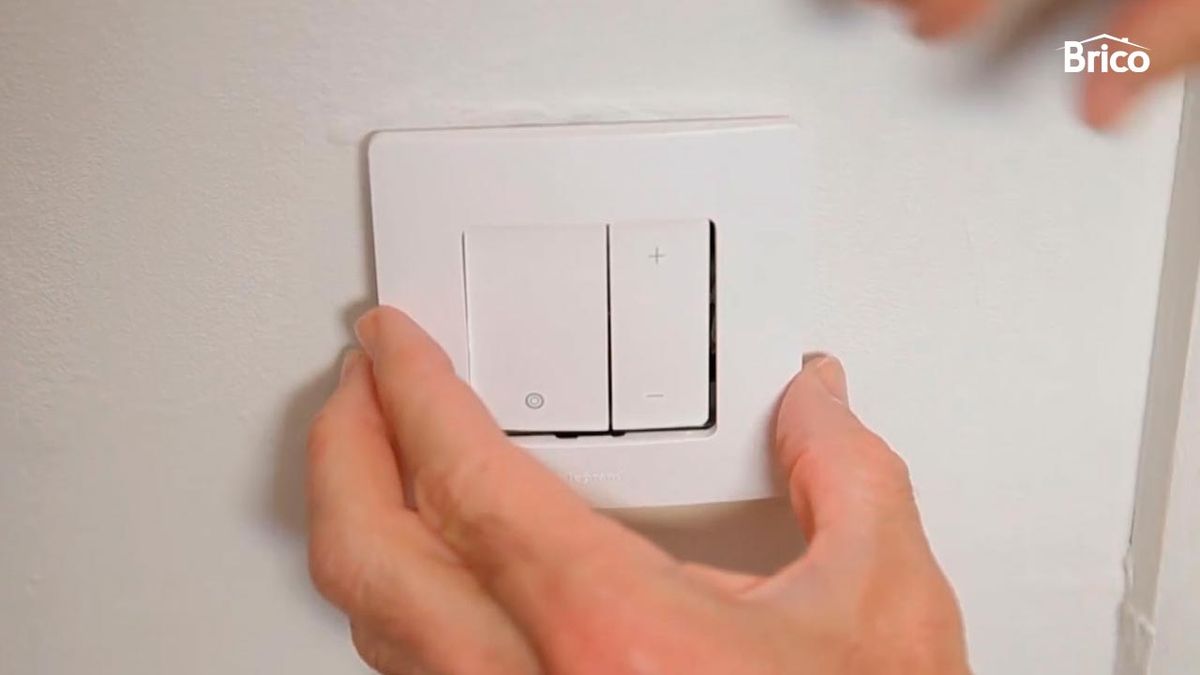 Colocar un interruptor regulador de luz paso 6