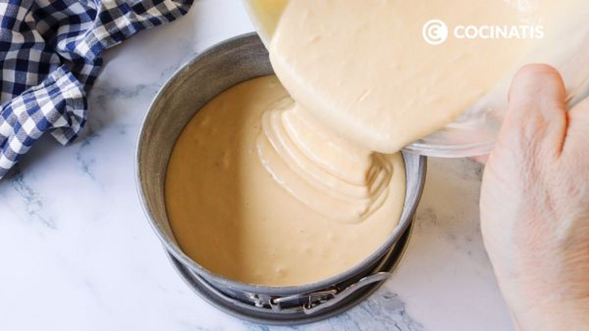 receta bizcocho de nata paso 3