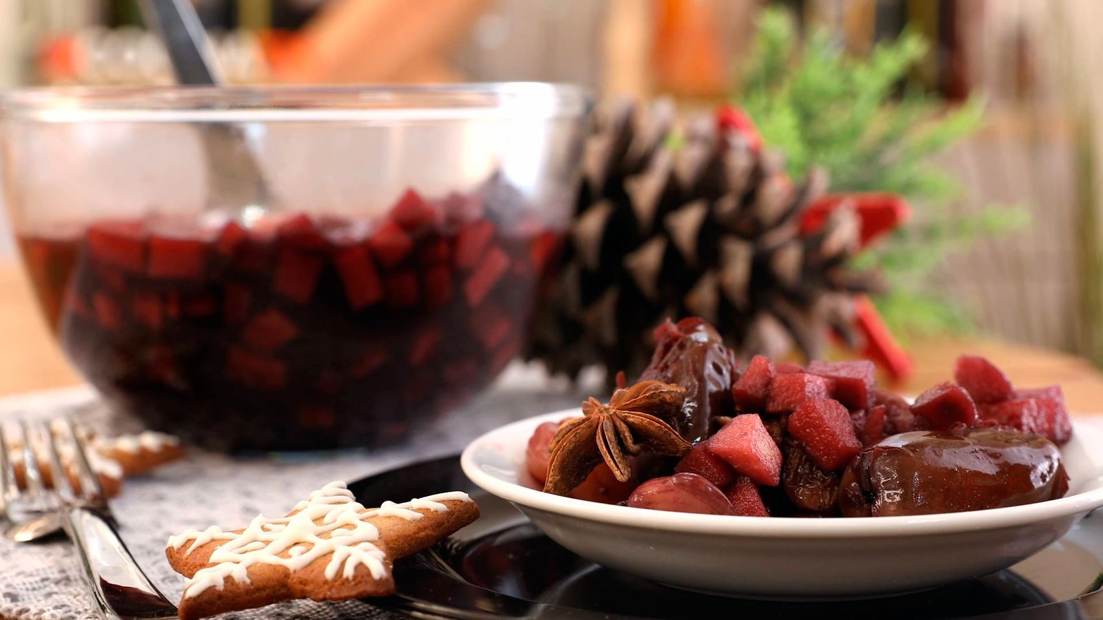 Receta de compota de Navidad