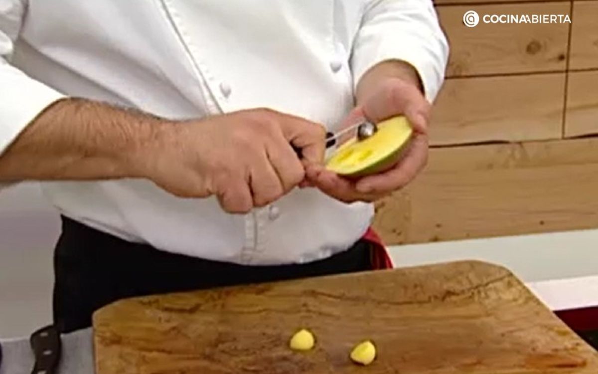 Las bolitas de mango le darán un toque dulce y ácido a la ensalada