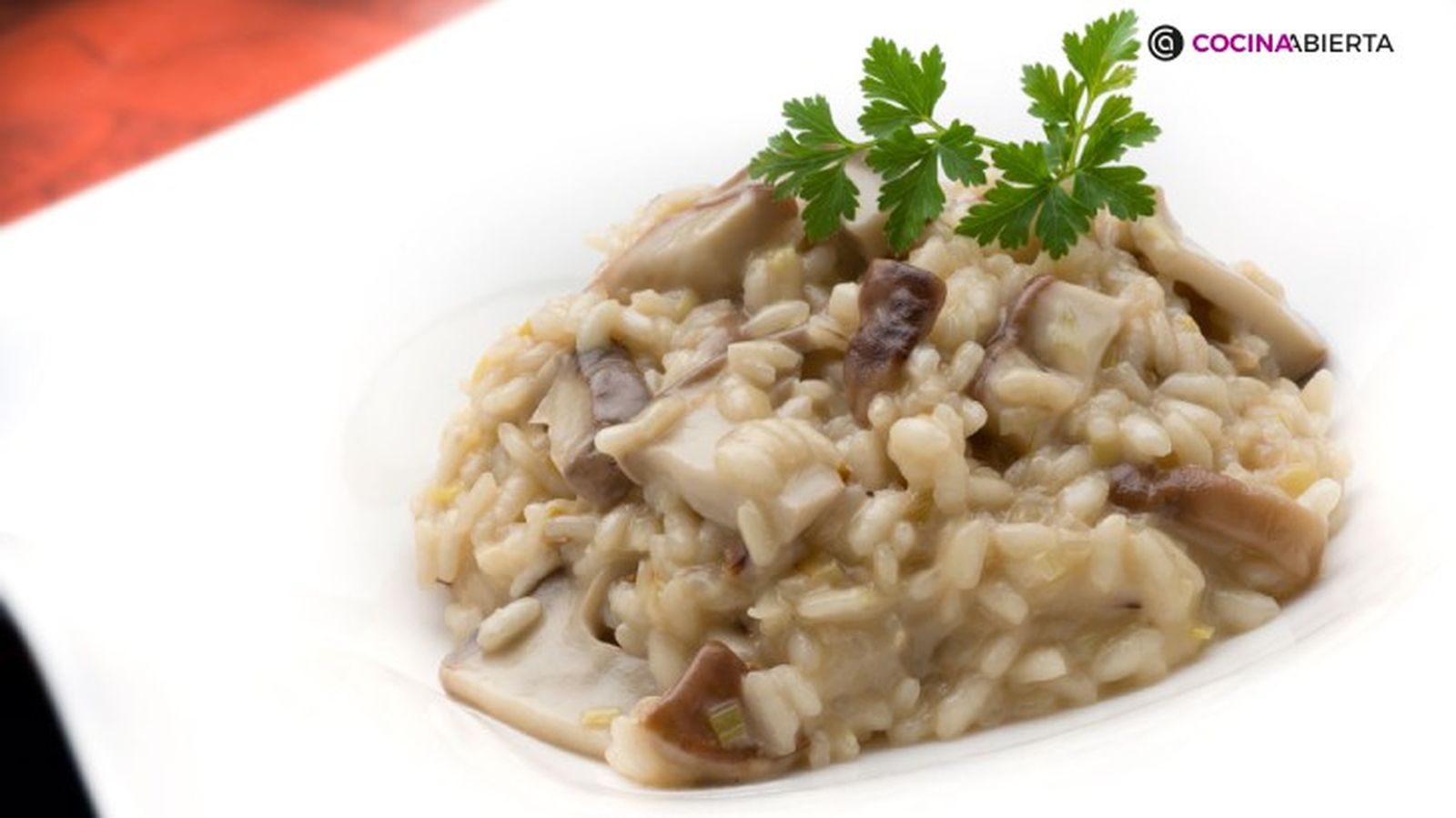 Risotto de hongos