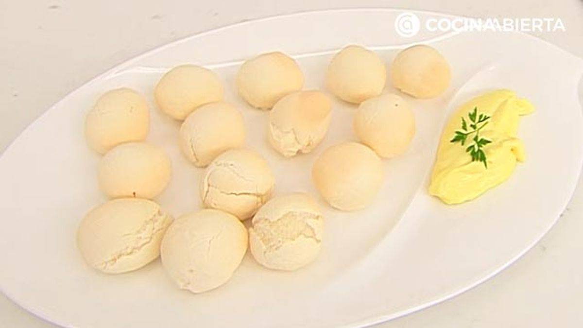 chipa paraguaya pan de almidon de mandioca y queso semicurado receta joseba arguinano karl67610321 paso5