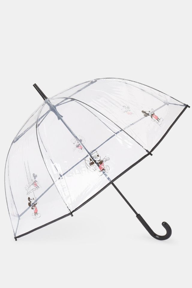 paraguas transparentes para los dias de lluvia los modelos de el corte ingles que te encantaran mickey